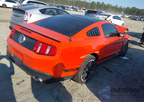 2012 Ford Mustang Boss 302 z USA, uszkodzony, nr VIN 1ZVBP8CU3C5248698